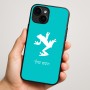 כיסוי בעיצוב אישי עם השם שלך לדגם - Apple iPhone 16 Plus בעיצוב צפרדע טרופית