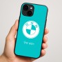 כיסוי בעיצוב אישי עם השם שלך לדגם - Apple iPhone 16 Plus בעיצוב ב.מ.וו