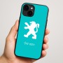 כיסוי בעיצוב אישי עם השם שלך לדגם - Apple iPhone 16 Plus בעיצוב פיג'ו