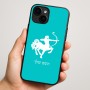 כיסוי בעיצוב אישי עם השם שלך לדגם - Apple iPhone 16 Plus בעיצוב מזלות - קשת