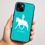 כיסוי בעיצוב אישי עם השם שלך לדגם - Apple iPhone 16 Plus בעיצוב קאוגירל - אישה