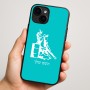 כיסוי בעיצוב אישי עם השם שלך לדגם - Apple iPhone 16 Plus בעיצוב קאוגירל