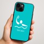 כיסוי בעיצוב אישי עם השם שלך לדגם - Apple iPhone 16 Plus בעיצוב כדור מים אולימפי