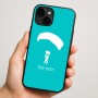 כיסוי בעיצוב אישי עם השם שלך לדגם - Apple iPhone 16 Plus בעיצוב צניחה חופשית