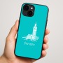 כיסוי בעיצוב אישי עם השם שלך לדגם - Apple iPhone 16 Plus בעיצוב ביג בן