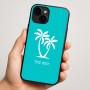 כיסוי בעיצוב אישי עם השם שלך לדגם - Apple iPhone 16 Plus בעיצוב כפות ידיים