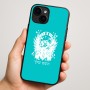 כיסוי בעיצוב אישי עם השם שלך לדגם - Apple iPhone 16 Plus בעיצוב רוקנרול