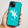 כיסוי בעיצוב אישי עם השם שלך לדגם - Apple iPhone 16 Plus בעיצוב וודו