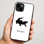 כיסוי בעיצוב אישי עם השם שלך לדגם - Apple iPhone 16 Plus בעיצוב תנין
