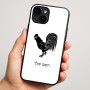 כיסוי בעיצוב אישי עם השם שלך לדגם - Apple iPhone 16 Plus בעיצוב תרנגול