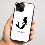כיסוי בעיצוב אישי עם השם שלך לדגם - Apple iPhone 16 Plus בעיצוב בתולת ים - אישה