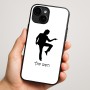 כיסוי בעיצוב אישי עם השם שלך לדגם - Apple iPhone 16 Plus בעיצוב רקדן