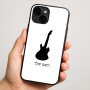 כיסוי בעיצוב אישי עם השם שלך לדגם - Apple iPhone 16 Plus בעיצוב גיטרה