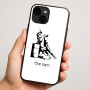 כיסוי בעיצוב אישי עם השם שלך לדגם - Apple iPhone 16 Plus בעיצוב קאוגירל