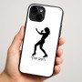 כיסוי בעיצוב אישי עם השם שלך לדגם - Apple iPhone 16 Plus בעיצוב אישה מגוננת