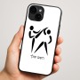 כיסוי בעיצוב אישי עם השם שלך לדגם - Apple iPhone 16 Plus בעיצוב לוחמים אולימפיים