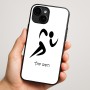 כיסוי בעיצוב אישי עם השם שלך לדגם - Apple iPhone 16 Plus בעיצוב רצים אולימפיים