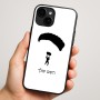 כיסוי בעיצוב אישי עם השם שלך לדגם - Apple iPhone 16 Plus בעיצוב צניחה חופשית
