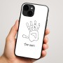 כיסוי בעיצוב אישי עם השם שלך לדגם - Apple iPhone 16 Plus בעיצוב יד