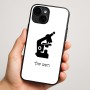 כיסוי בעיצוב אישי עם השם שלך לדגם - Apple iPhone 16 Plus בעיצוב מיקרוסקופ