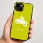 כיסוי בעיצוב אישי עם השם שלך לדגם - Apple iPhone 16 Plus בעיצוב הארלי-דיווידסון