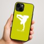 כיסוי בעיצוב אישי עם השם שלך לדגם - Apple iPhone 16 Plus בעיצוב ברייקדאנס