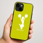 כיסוי בעיצוב אישי עם השם שלך לדגם - Apple iPhone 16 Plus בעיצוב מעודדת