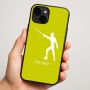 כיסוי בעיצוב אישי עם השם שלך לדגם - Apple iPhone 16 Plus בעיצוב לוחם סייף