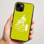 כיסוי בעיצוב אישי עם השם שלך לדגם - Apple iPhone 16 Plus בעיצוב רוכב סוסים