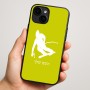 כיסוי בעיצוב אישי עם השם שלך לדגם - Apple iPhone 16 Plus בעיצוב סקי