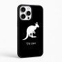 כיסוי בעיצוב אישי עם השם שלך לדגם - Apple iPhone 16 Pro Max בעיצוב קנגורו