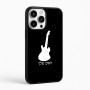 כיסוי בעיצוב אישי עם השם שלך לדגם - Apple iPhone 16 Pro Max בעיצוב גיטרה