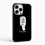 כיסוי בעיצוב אישי עם השם שלך לדגם - Apple iPhone 16 Pro Max בעיצוב מיקרופון