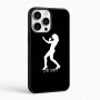 כיסוי בעיצוב אישי עם השם שלך לדגם - Apple iPhone 16 Pro Max בעיצוב אישה מגוננת