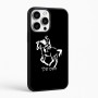 כיסוי בעיצוב אישי עם השם שלך לדגם - Apple iPhone 16 Pro Max בעיצוב רוכב סוסים 2