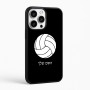 כיסוי בעיצוב אישי עם השם שלך לדגם - Apple iPhone 16 Pro Max בעיצוב כדור כדורעף
