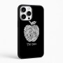 כיסוי בעיצוב אישי עם השם שלך לדגם - Apple iPhone 16 Pro Max בעיצוב הדפס תפוח