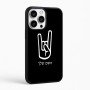 כיסוי בעיצוב אישי עם השם שלך לדגם - Apple iPhone 16 Pro Max בעיצוב יד סלע