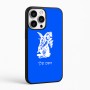 כיסוי בעיצוב אישי עם השם שלך לדגם - Apple iPhone 16 Pro Max בעיצוב ארנב מחזיק גזר
