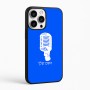 כיסוי בעיצוב אישי עם השם שלך לדגם - Apple iPhone 16 Pro Max בעיצוב מיקרופון