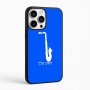 כיסוי בעיצוב אישי עם השם שלך לדגם - Apple iPhone 16 Pro Max בעיצוב סקסופון