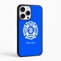 כיסוי בעיצוב אישי עם השם שלך לדגם - Apple iPhone 16 Pro Max בעיצוב כבאי - תגית
