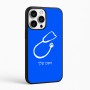 כיסוי בעיצוב אישי עם השם שלך לדגם - Apple iPhone 16 Pro Max בעיצוב סטטוסקופ רופא