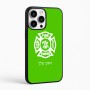 כיסוי בעיצוב אישי עם השם שלך לדגם - Apple iPhone 16 Pro Max בעיצוב כבאי - תגית