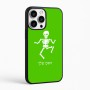 כיסוי בעיצוב אישי עם השם שלך לדגם - Apple iPhone 16 Pro Max בעיצוב סקלטון