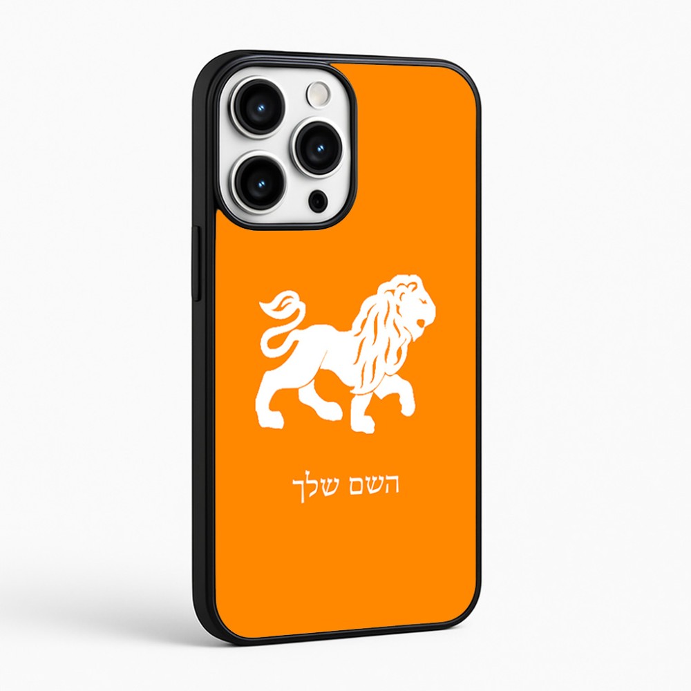כיסוי בעיצוב אישי עם השם שלך לדגם - Apple iPhone 16 Pro Max בעיצוב מזלות - אריה