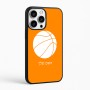 כיסוי בעיצוב אישי עם השם שלך לדגם - Apple iPhone 16 Pro Max בעיצוב כדורסל