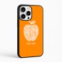 כיסוי בעיצוב אישי עם השם שלך לדגם - Apple iPhone 16 Pro Max בעיצוב הדפס תפוח