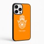 כיסוי בעיצוב אישי עם השם שלך לדגם - Apple iPhone 16 Pro Max בעיצוב חמסה - קבלה