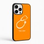 כיסוי בעיצוב אישי עם השם שלך לדגם - Apple iPhone 16 Pro Max בעיצוב סטטוסקופ רופא